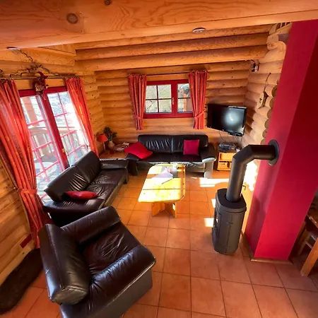 度假居 Hyggezeit-im-holzblockhaus-in-wernigerode *